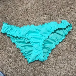 Ruffled bikini bottoms!